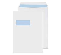 Blake Everyday 324 x 229 mm 100 g/m2 Tasca Autosigillante (13892) Bianco, Confezione da 500