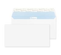 Blake Everyday 110 x 220 mm 120 g/m2 Portafoglio Stacca e sigilla (34882) Bianco brillante, Confezione da 500