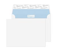 Blake Premium Office 114 x 162 mm 120 g/m2 Portafoglio Stacca e sigilla (31213) Bianco ultra wove, Confezione da 500
