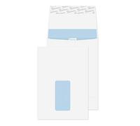Blake Premium Office 229 x 162 mm 120 g/m2 Soffietto Stacca e sigilla (35216) Bianco ultra wove, Confezione da 500