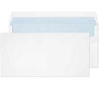 Blake Purely Everyday 13882/500 - Buste con chiusura adesiva, formato DL, 110 x 220 mm, 90 g/mq, confezione da 500, colore: Bianco