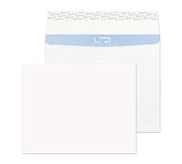 Blake Secure 229 x 324 x 50 mm 125 g/m2 Portafoglio espandibile Stacca e sigilla (TR7700) Bianco, Confezione da 500