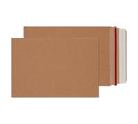 Blake VITA MA6-RS - Buste in cartoncino kraft, 23,9 x 16,4 cm, resistenti, 350 g/m², confezione sostenibile, 100% riciclabile, anti-piegatura, con striscia di strappo, chiusura adesiva e chiusura