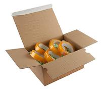 Blake VITA Packaging 260 x 220 mm 131Scatola postale a chiusura rapida Stacca e sigilla (PEB33) Kraft, Confezione da 10