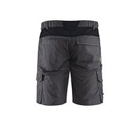 Blaklader 144618329699C48 - Pantaloncini elasticizzati industriali, taglia C48, colore: grigio medio/nero