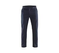 Blaklader 146518308600D124 - Pantaloni chino-stretch, colore: Blu scuro