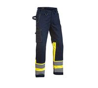Blaklader 14781514 - Pantaloni multinorm, colore: blu/giallo