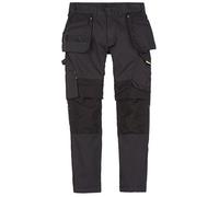 Blaklader 14961330 - Pantaloncini con tasche per unghie, colore: Nero/Giallo