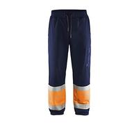 Blaklader 154925268953L - Pantaloni sportivi, taglia L, colore: Blu/Arancione