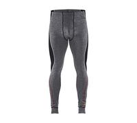 Blaklader 18451736 - Pantaloni intimi Xwarm 100% MERINO, colore grigio/nero, taglia L