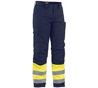 Blaklader 18621811 - Pantaloni invernali High Vite, Giallo/Marino, taglia D120