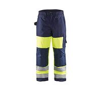 Blaklader 18831997 Pantaloni invernali ad alta visibilità, giallo/blu marino, taglia D104