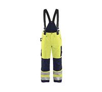 Blaklader 18851977 - Pantaloni invernali High Vite, Giallo/Marino, taglia D88