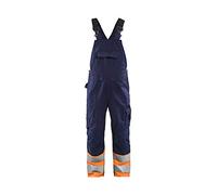 Blaklader 266218008953C50 - Salopette High Vis, taglia C50, colore: Blu/Arancione