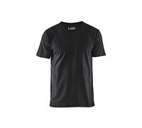 Blaklader 336010299900S - Maglietta con scollo a V, taglia S, colore: Nero