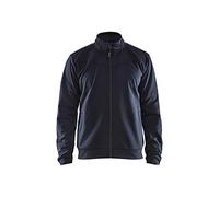 Blaklader 3362252686994XL - Felpa con chiusura lampo, blu navy scuro/nero, taglia 4XL