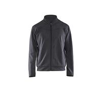 Blaklader 336225269699M - Felpa con zip, taglia M, colore: Grigio medio/Nero