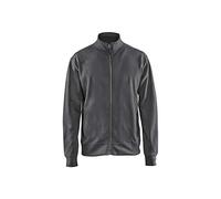 Blaklader 337111589800S - Felpa con cerniera, taglia S, colore: Grigio scuro