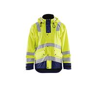 Blaklader 430720033389S - Impermeabile con imbottitura Level 2, taglia S, colore: Giallo/Blu