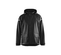 Blaklader 431120009900S - Giacca antipioggia Level 1, taglia S, colore: Nero