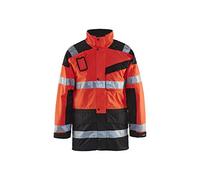 Blaklader 44261997 PARKA HIGH VIS, rosso/nero, XXXL