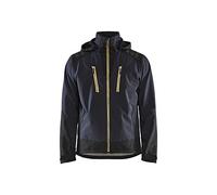 Blaklader 474925138635M - Giacca softshell, taglia M, colore: Blu marino/Giallo