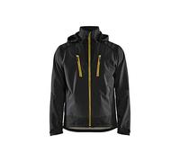 Blaklader 4749251399334XL - Giacca softshell, taglia 4XL, colore: Nero/Giallo