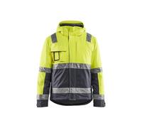 Blaklader 487019873396L - Giacca invernale, colore: Giallo/Grigio medio, L