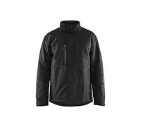 BLAKLÄDER - Giacca invernale nero / grigio scuro 2XL