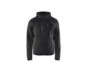 Blaklader 49302117 VESTE TRICOTEE, Grigio scuro/Nero, XXL