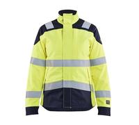 Blaklader 496915123389XXL - Giacca da pacciamatura, da donna, taglia XXL, colore: Giallo/Blu