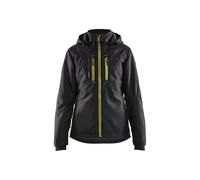 Blaklader 497219779933L - Giacca funzionale da donna, leggermente imbottita, taglia L, colore: Nero/Giallo