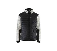Blaklader 593021179099S - Giacca ibrida, taglia S, colore: Grigio melange/Grigio