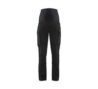 Blaklader 710118309900XL - Pantaloni per la maternità, elasticizzati, taglia XL, colore: Nero