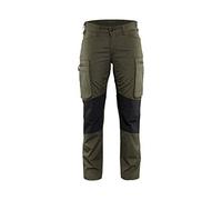 Blaklader 715918454599C48 - Pantaloni da lavoro elasticizzati da donna, colore: Verde oliva scuro, taglia C48