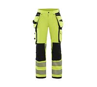 Blaklader 719716423399C42 - Pantaloni da donna elasticizzati a 4 vie, colore: Giallo/Nero, C42