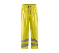 blakläder 138420003300l High viti Pantaloni da pioggia classe 2, Giallo, 138420003300XXL