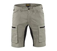 Blakläder 144918452799C50 - Pantaloncini Elasticizzati, Taglia C50, Colore: Grigio Pietra/Nero