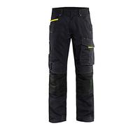blaklaeder 149513309933 C62 Service pantaloni da lavoro taglia, nero/giallo, C62