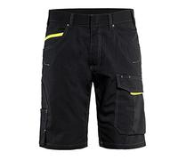 Blakläder 149913309933 C44 Service shorts taglia in nero-giallo, C44