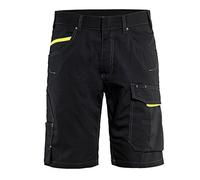 Blakläder 149913309933 C62 Service shorts taglia in nero-giallo, C62