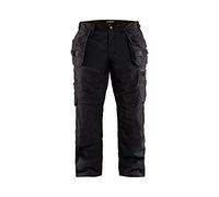 BLAKLAEDER Pantaloni in softshell x1500, nero, tg.28 Quantità:1