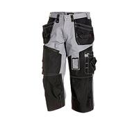 Blåkläder 15011310 X1500 - Pantaloncini da pirata, colore: Grigio/Nero