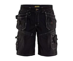 blakläder 150213109900 C44 X1500 Pantaloncini Artisan, Nero, 150213109900C58