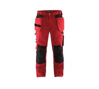 blaklaeder 155518605699 C52 artigiano Bund Pantaloni Taglia, Rosso/Nero, C52