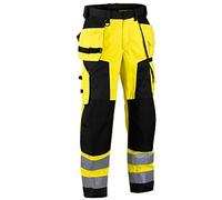 Blakläder 156818113399C58 - Pantaloni "High Vis", taglia C58 Cl.2, colore: Giallo/Nero