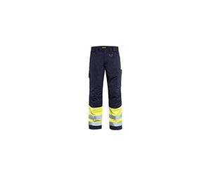 Blakläder 18691514 - Pantaloni invernali multi-standard, colore: blu navy/giallo, C56