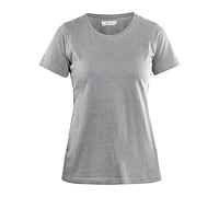 blaklaeder 333410429400 m - Maglietta da donna, taglia M, colore grigio
