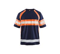 Blakläder 333710518953 x L XL 1 ad alta vis-t-shirt taglia in blu navy/arancione - (pezzo)