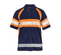 Blakläder 333810518953L l 1 ad alta vis-poloshirt taglia in blu navy/arancione - (pezzo)